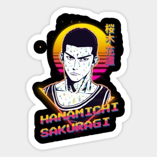 hanamichi sakuragi Sticker